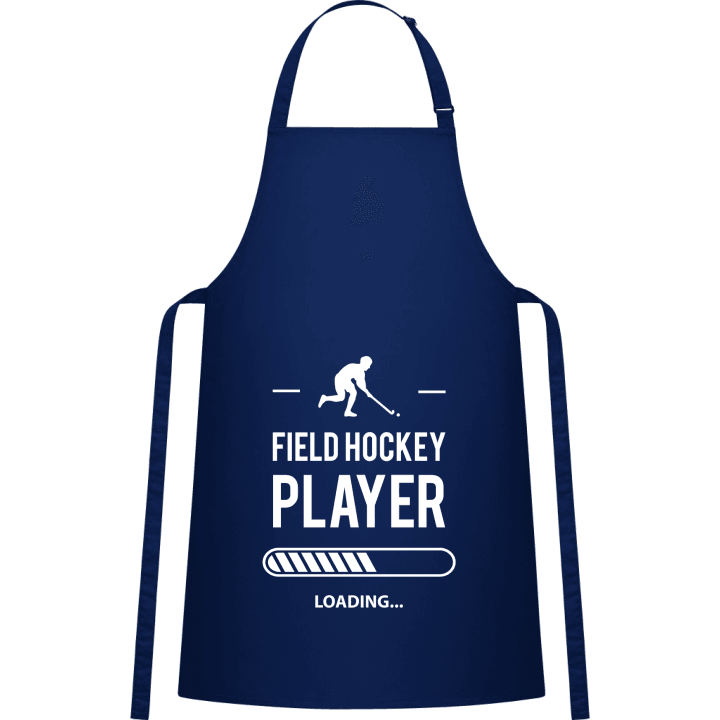 Field Hockey Player Loading Delantal de cocina contain pic