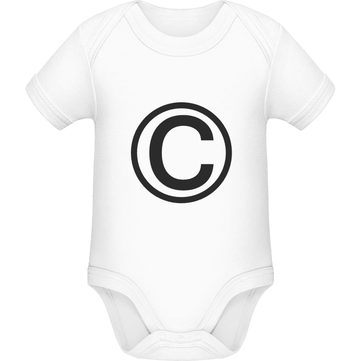 Copyright Baby romper kostym contain pic