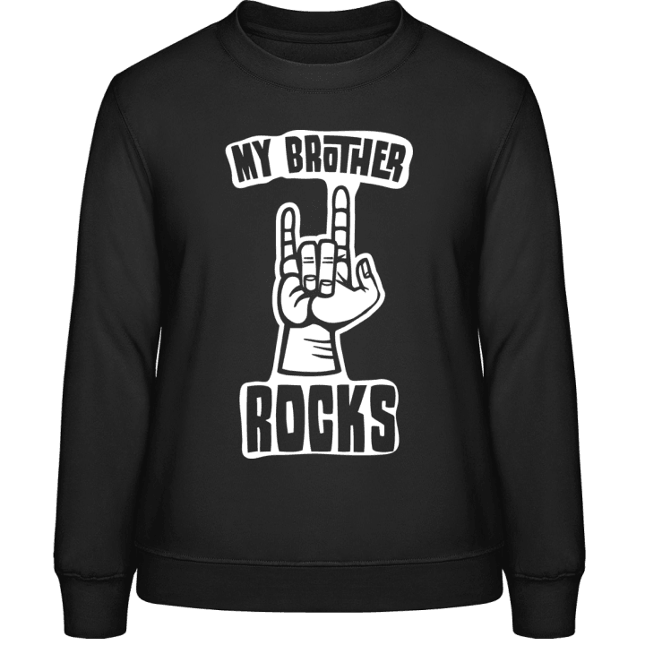 My Brother Rocks Sweatshirt för kvinnor 0 image