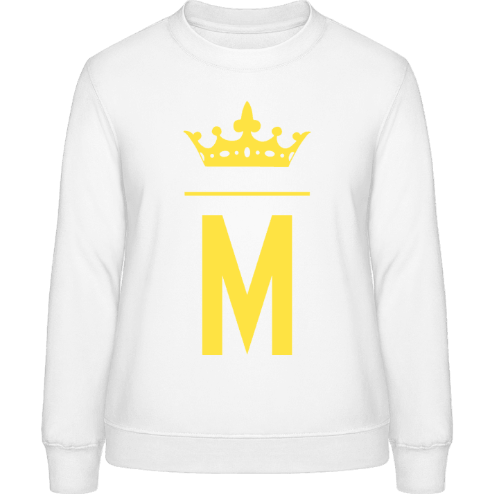 M Initial Sweatshirt til kvinder 0 image