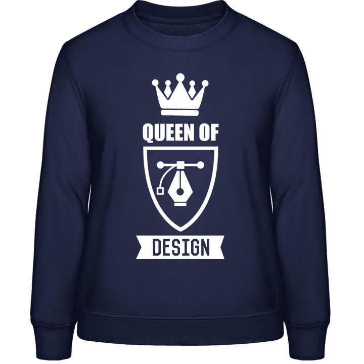 Queen Of Design Sweatshirt för kvinnor 0 image
