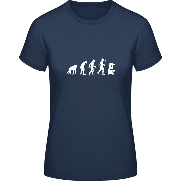 Female Photographer Evolution Vrouwen T-shirt 0 image