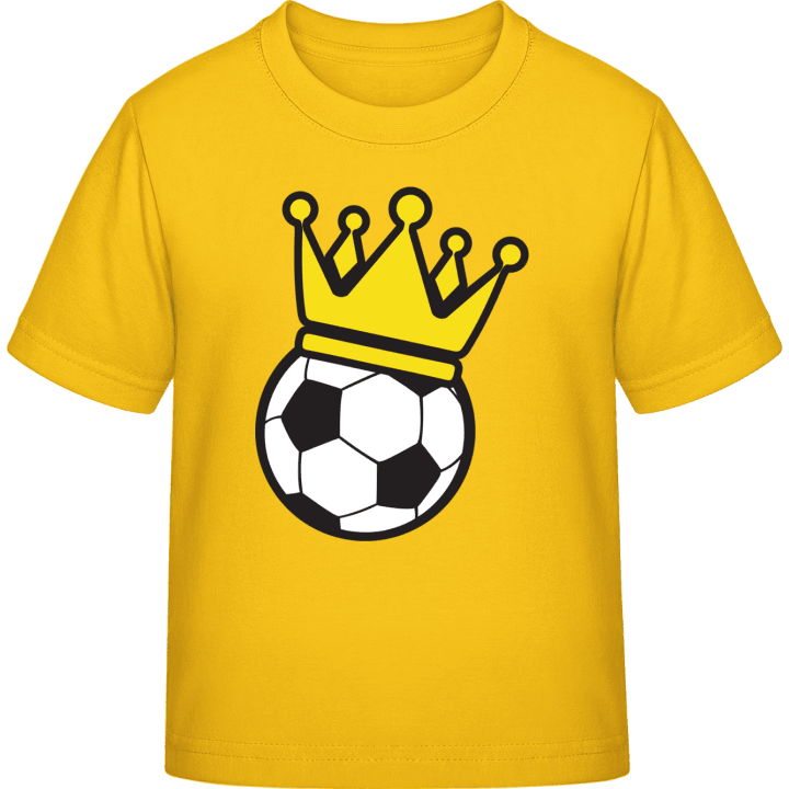 Football King T-shirt för barn contain pic