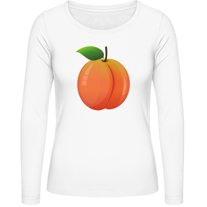 Peach Langærmet skjorte til kvinder 0 image