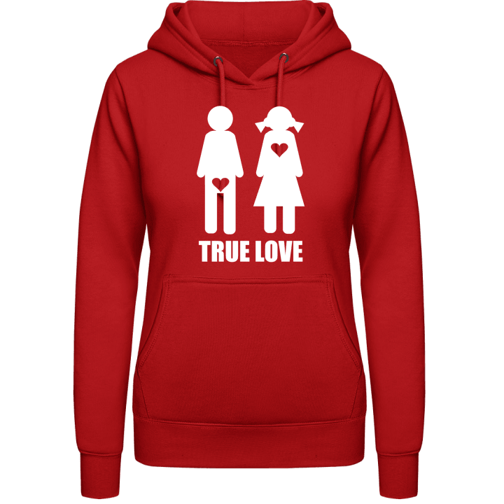 True Love Vrouwen Hoodie contain pic