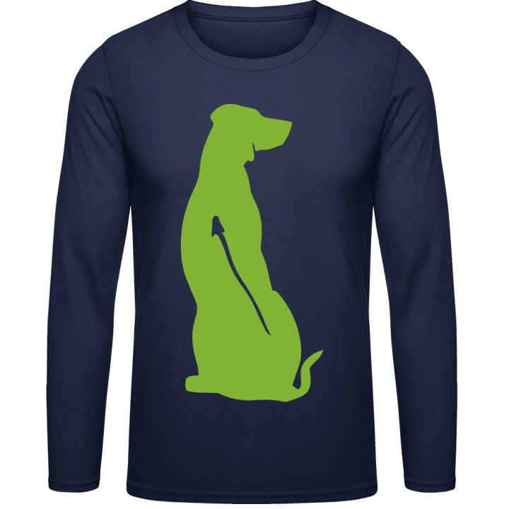 Rhodesian Ridgebacks Silhouette T-shirt à manches longues 0 image