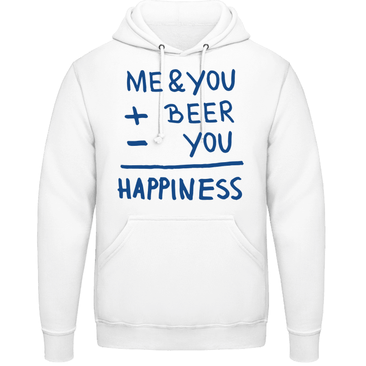 Me You Beer Happiness Sudadera con capucha contain pic