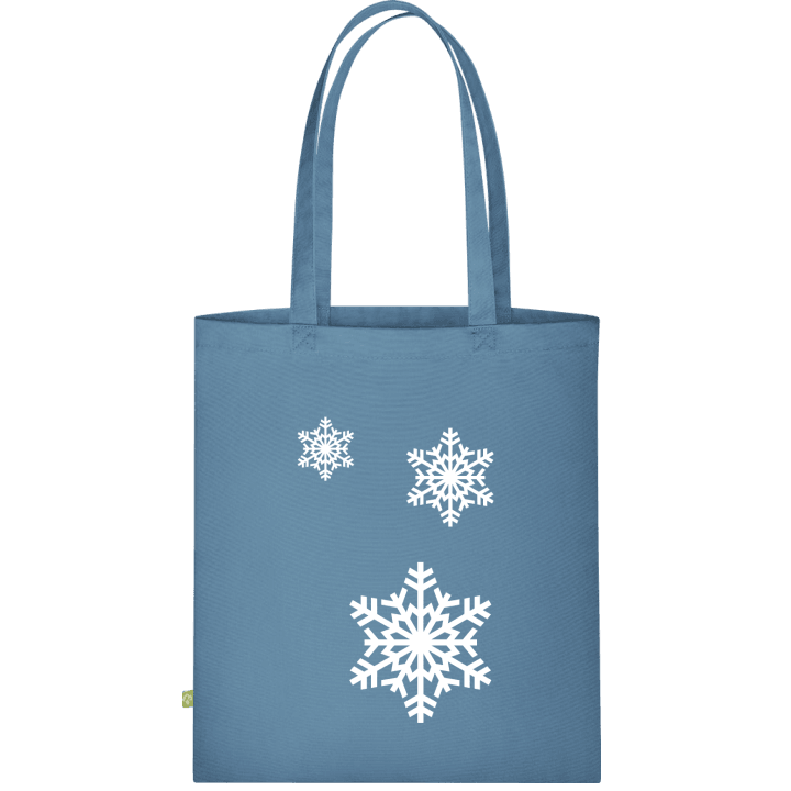 Schnee Schneeflocken Stofftasche 0 image