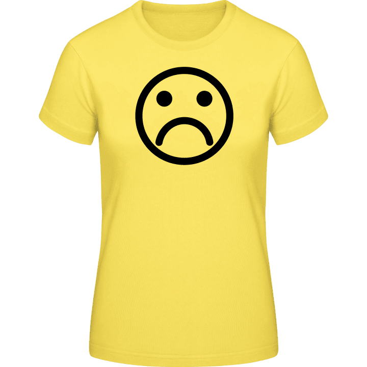 Sad Smiley Frauen T-Shirt 0 image