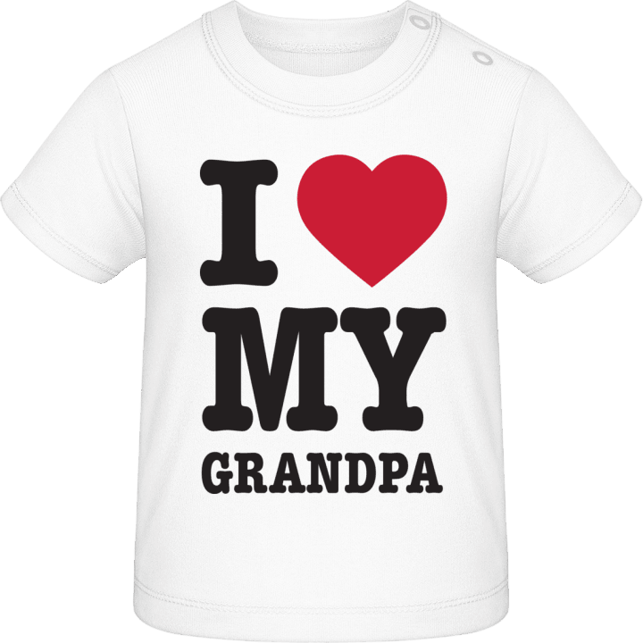 I Love My Grandpa Baby T-Shirt 0 image
