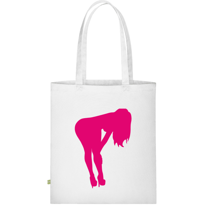Hot Girl Bending Over Cloth Bag contain pic