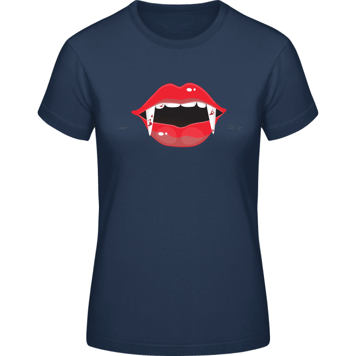 Hot Vampire Lips Frauen T-Shirt 0 image
