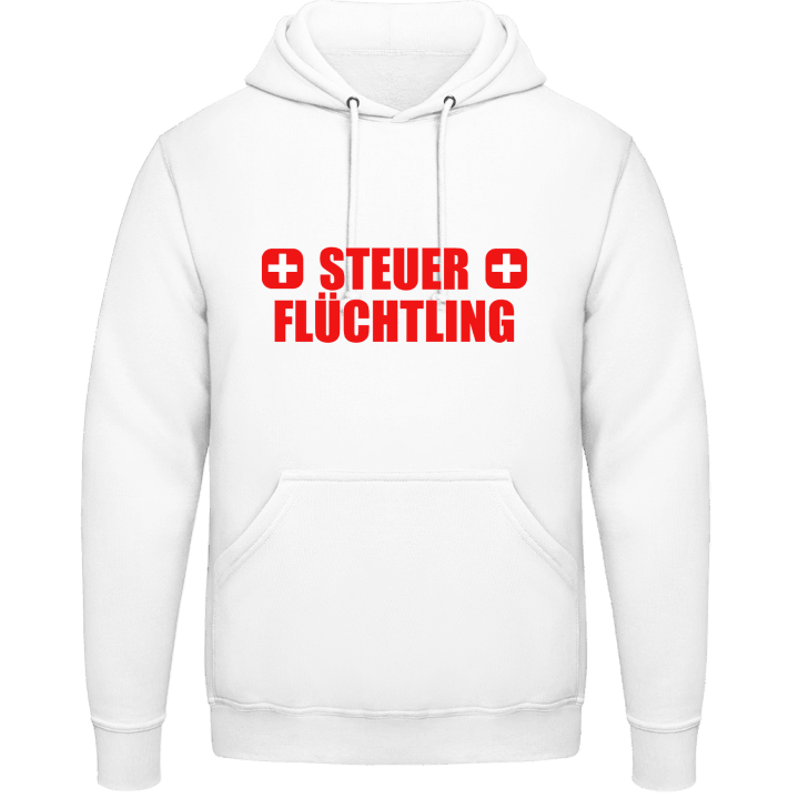Steuerflüchtling Hoodie contain pic