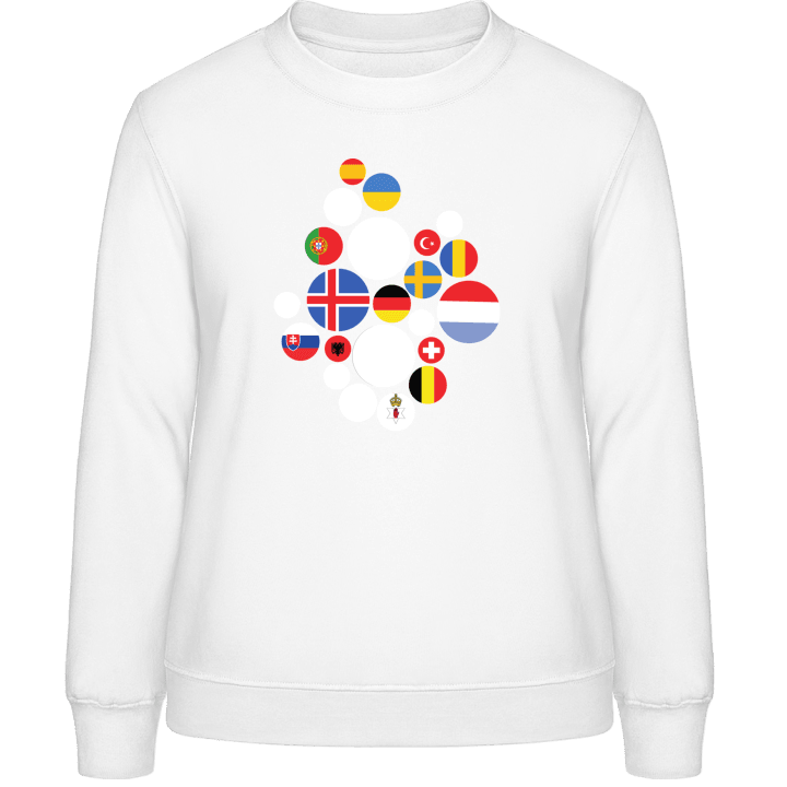 European Flags Frauen Sweatshirt 0 image
