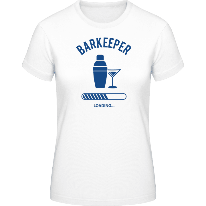 Barkeeper Loading T-shirt för kvinnor contain pic