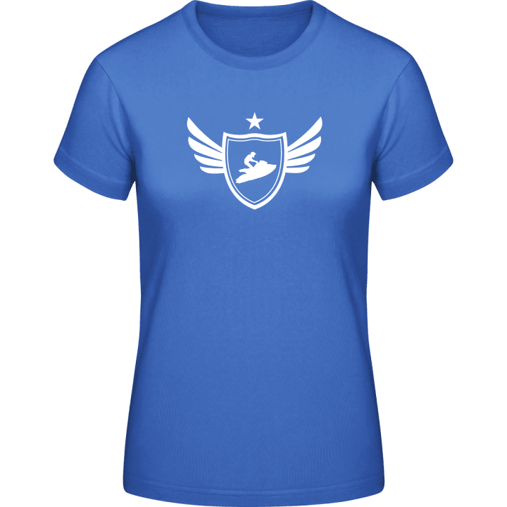 Jet Ski Star Frauen T-Shirt contain pic