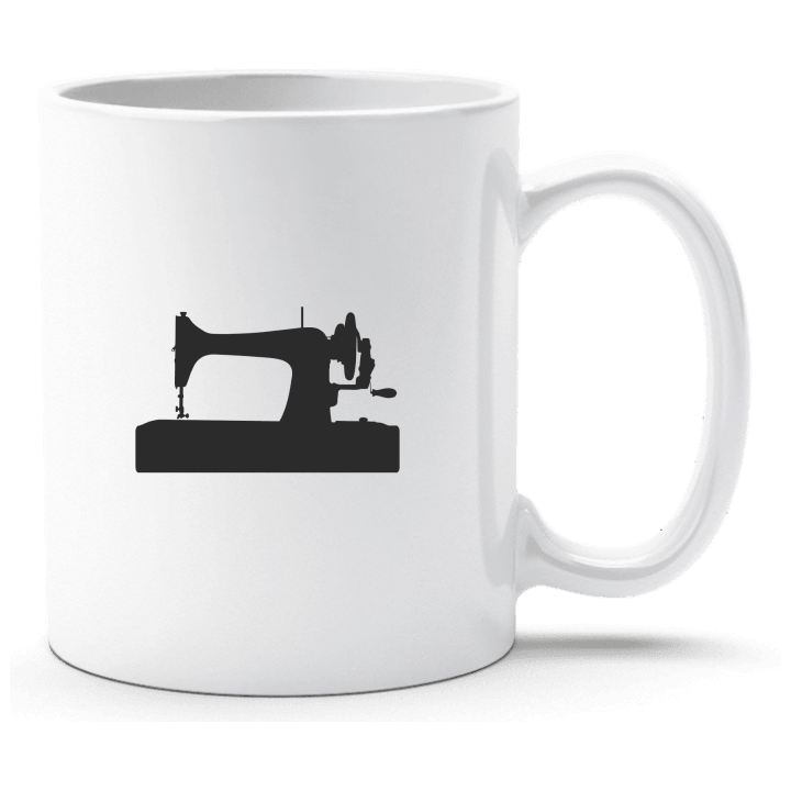 Sewing Machine Silhouette Tasse contain pic