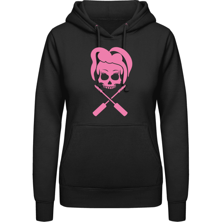 Make Up Skull Vrouwen Hoodie contain pic