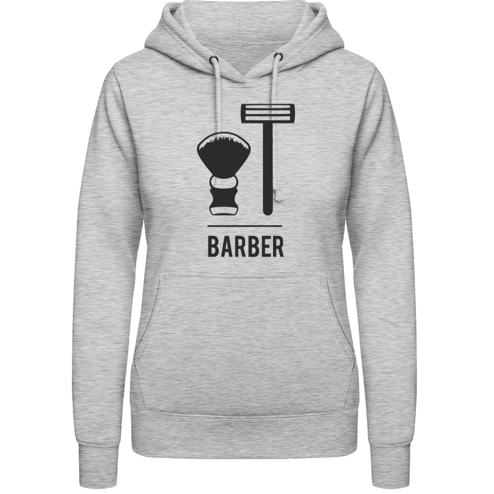 Barber Vrouwen Hoodie contain pic