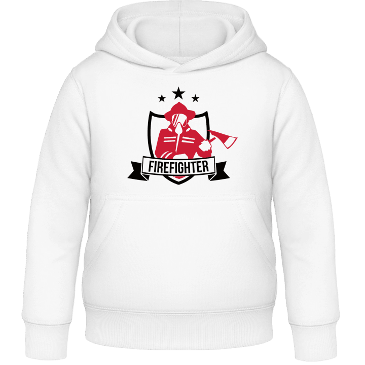 Firefighter Logo Kids Hoodie contain pic