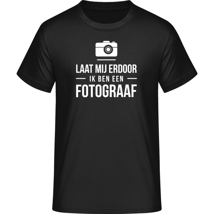 Laat Mij Door Ik Ben Een Fotograaf T-Shirt 0 image