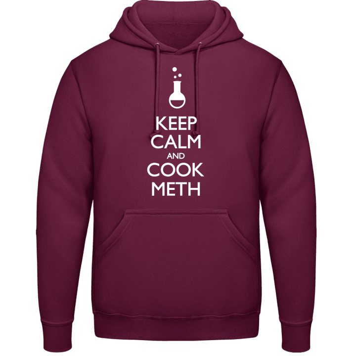 Keep Calm And Cook Meth Felpa con cappuccio contain pic