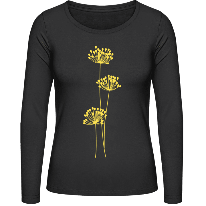 Floral Langermet skjorte for kvinner 0 image