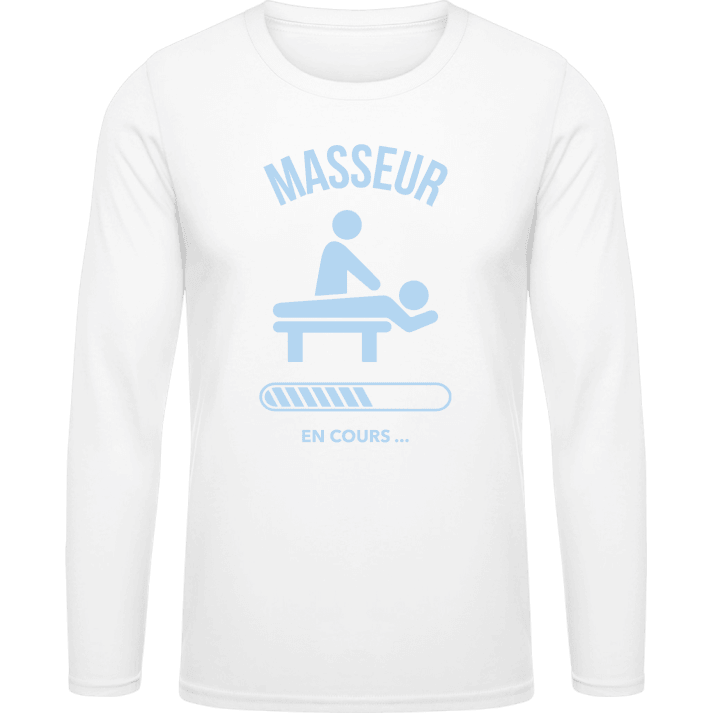 Masseur en cours T-shirt à manches longues contain pic