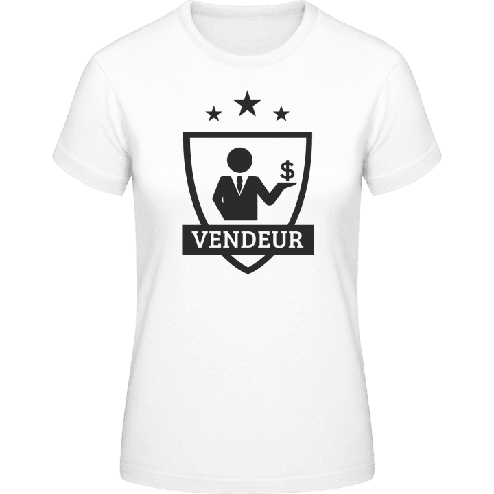 Vendeur blason Frauen T-Shirt contain pic