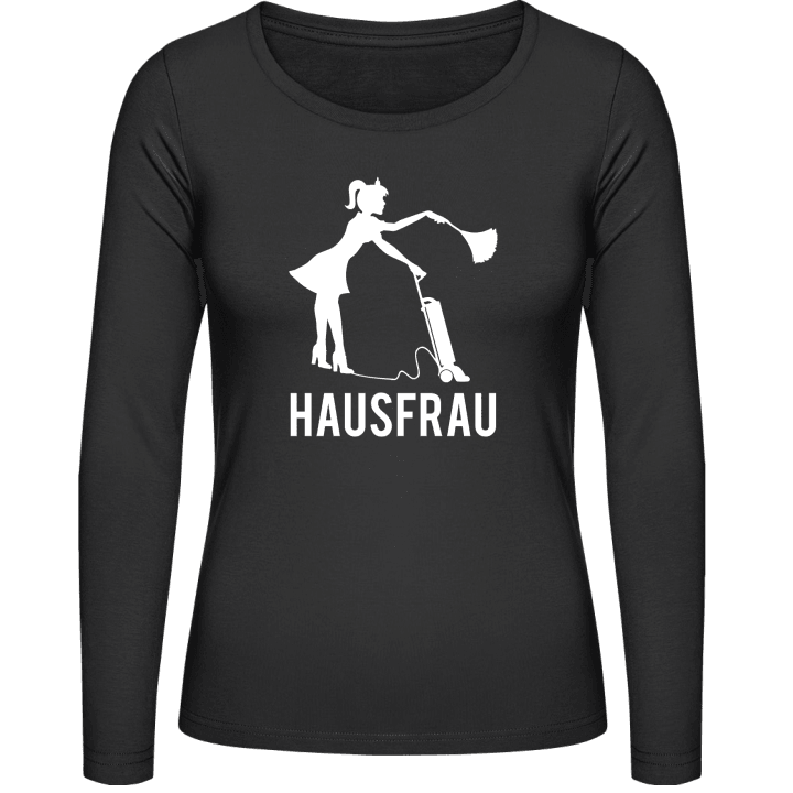 Hausfrau Silhouette Vrouwen Lange Mouw Shirt contain pic