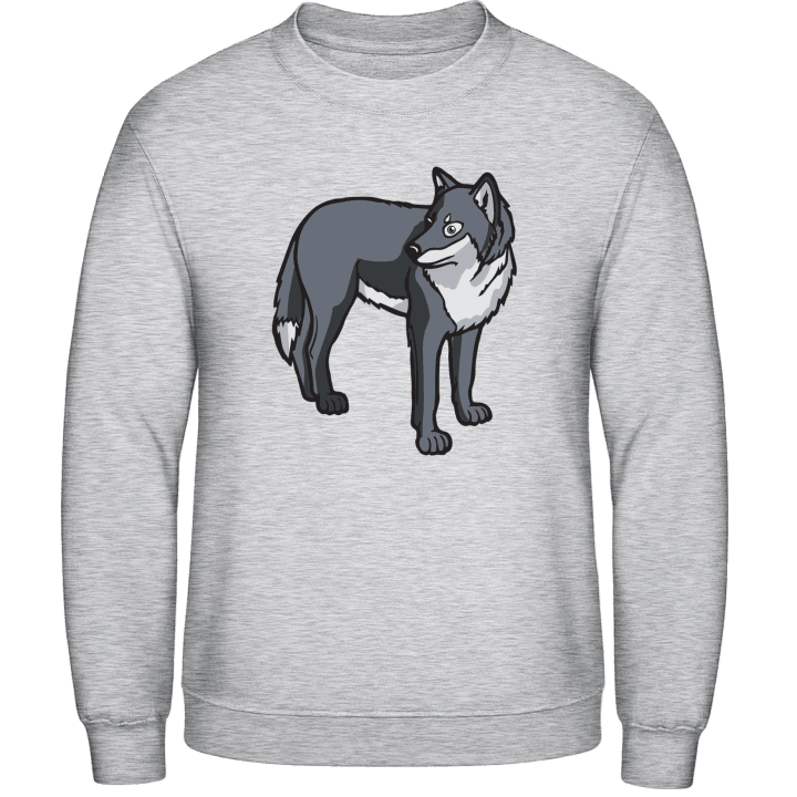 Wolf Illustration Sweatshirt 0 image