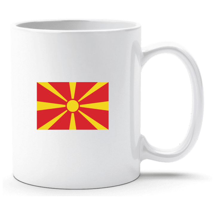 Macedonia Flag Cup contain pic