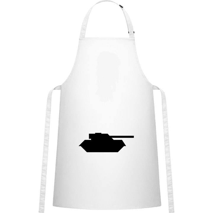 Tank Silouhette Kitchen Apron contain pic