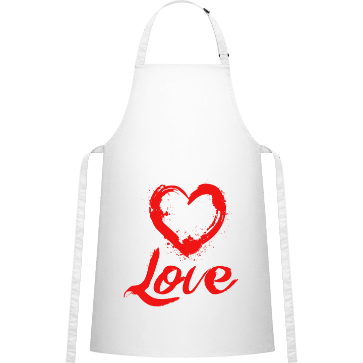 Love Logo Kitchen Apron contain pic