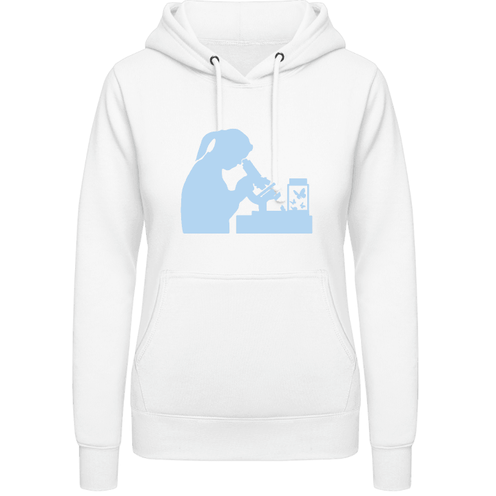Biologist Silhouette Female Women Hoodie contain pic