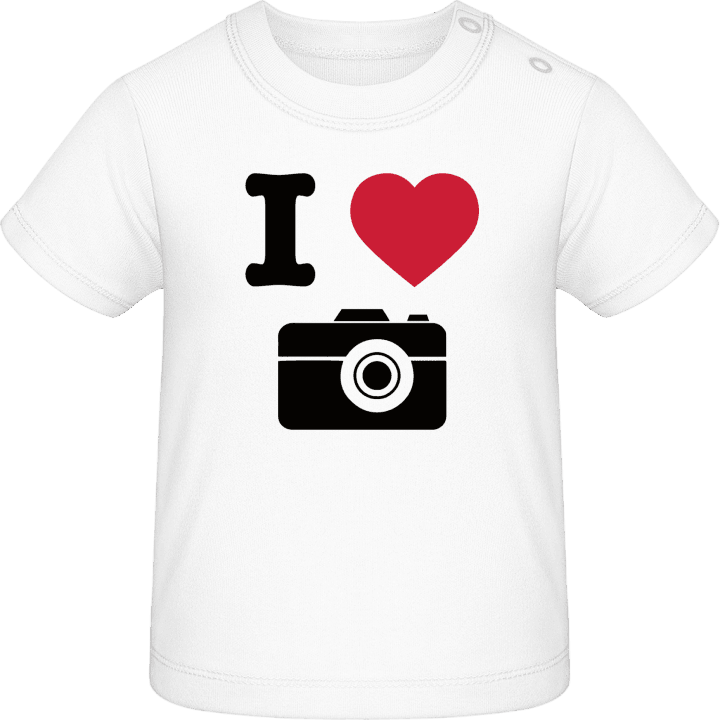 I Love Photos Baby T-Shirt contain pic