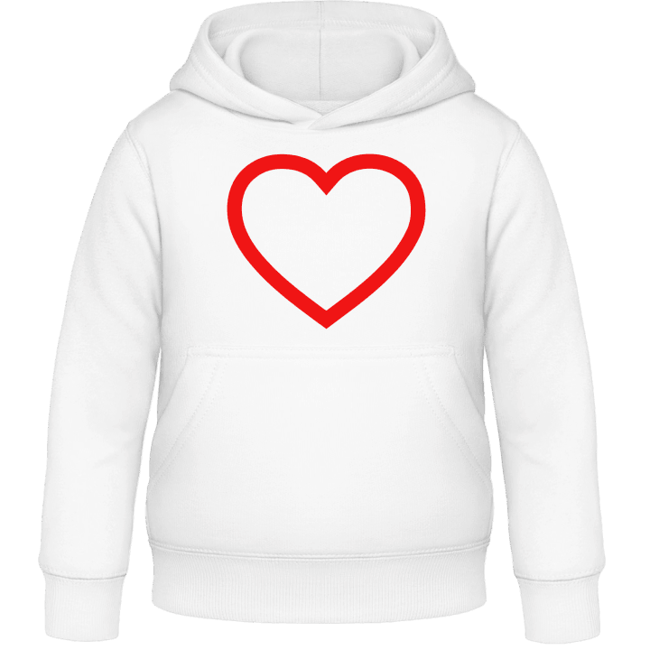 Heart Outline Barn Hoodie contain pic