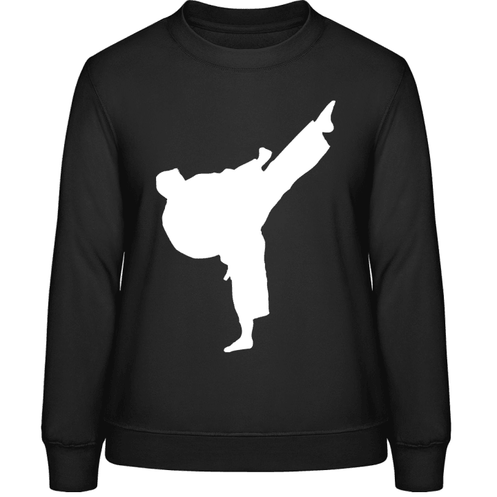 Taekwondo Fighter Frauen Sweatshirt 0 image