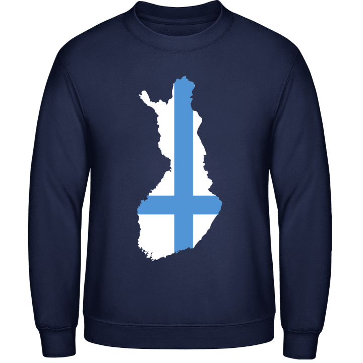 Finland kaart Sweatshirt contain pic