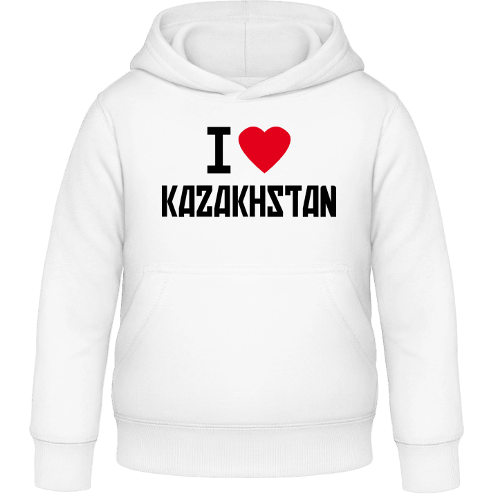 I Love Kazakhstan Sweat à capuche pour enfants contain pic