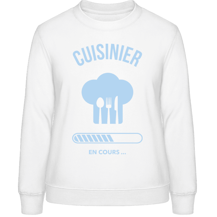 Cuisinier en cours Frauen Sweatshirt contain pic