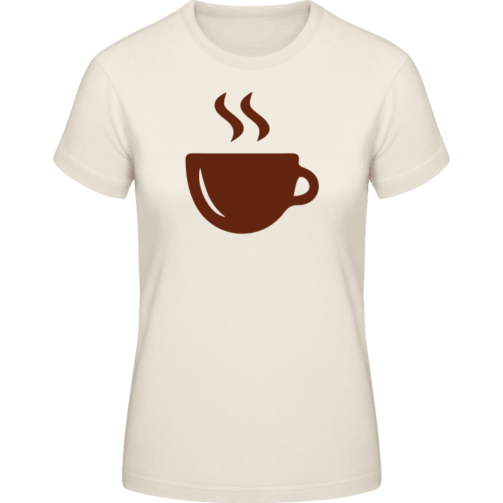 Coffee Cup T-shirt för kvinnor contain pic