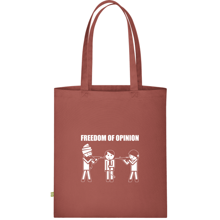 Freedom Of Opinion Väska av tyg contain pic