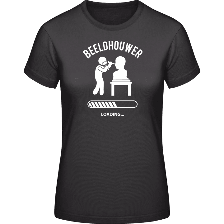 Beeldhouwer loading T-shirt för kvinnor contain pic