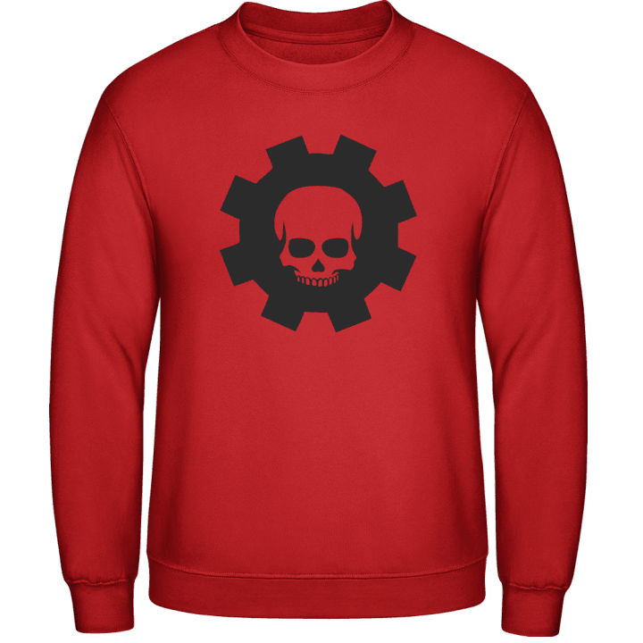 Zahnrad Totenkopf Sweatshirt contain pic