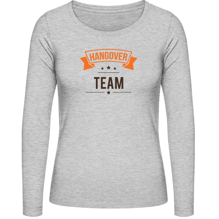 Hangover Team Vrouwen Lange Mouw Shirt contain pic