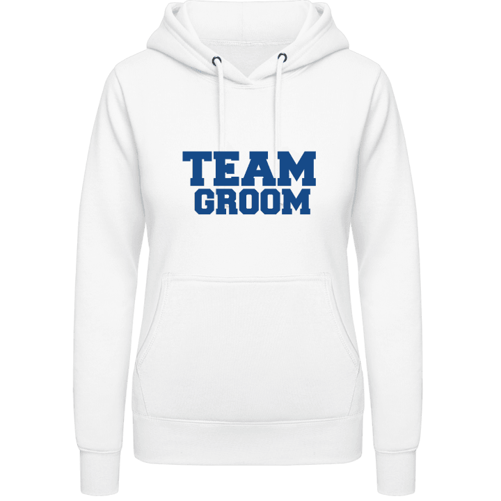 The Team Groom Sweat à capuche pour femme contain pic
