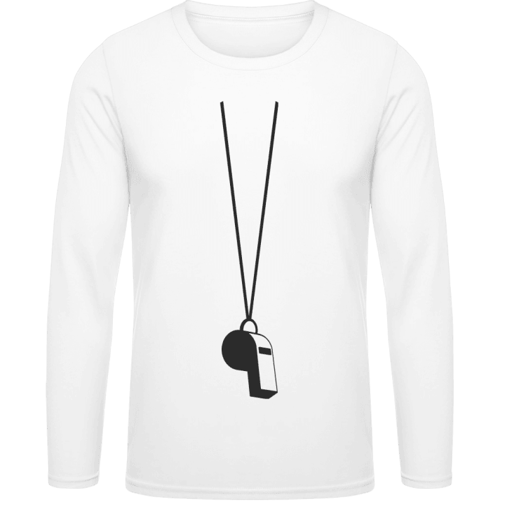 sifflet Silhouette T-shirt à manches longues contain pic