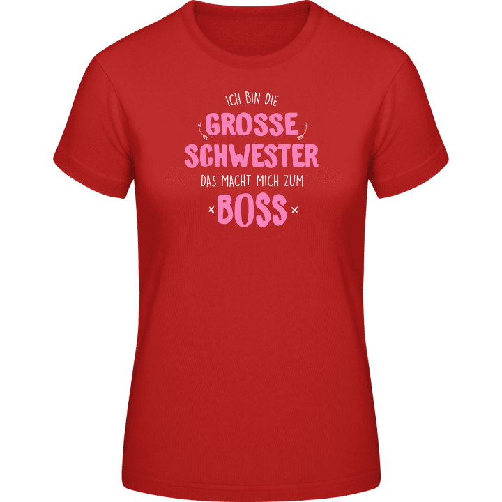 Ich bin die grosse Schwester BOSS Frauen T-Shirt 0 image