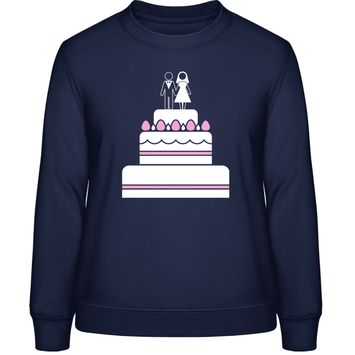 Wedding Cake Frauen Sweatshirt contain pic
